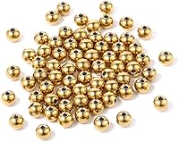 Vista 12 de [2 MM/280 piezas] Cuentas de acero inoxidable negras redondas de metal espaciador a granel para hacer joyas DIY, collar, pulsera