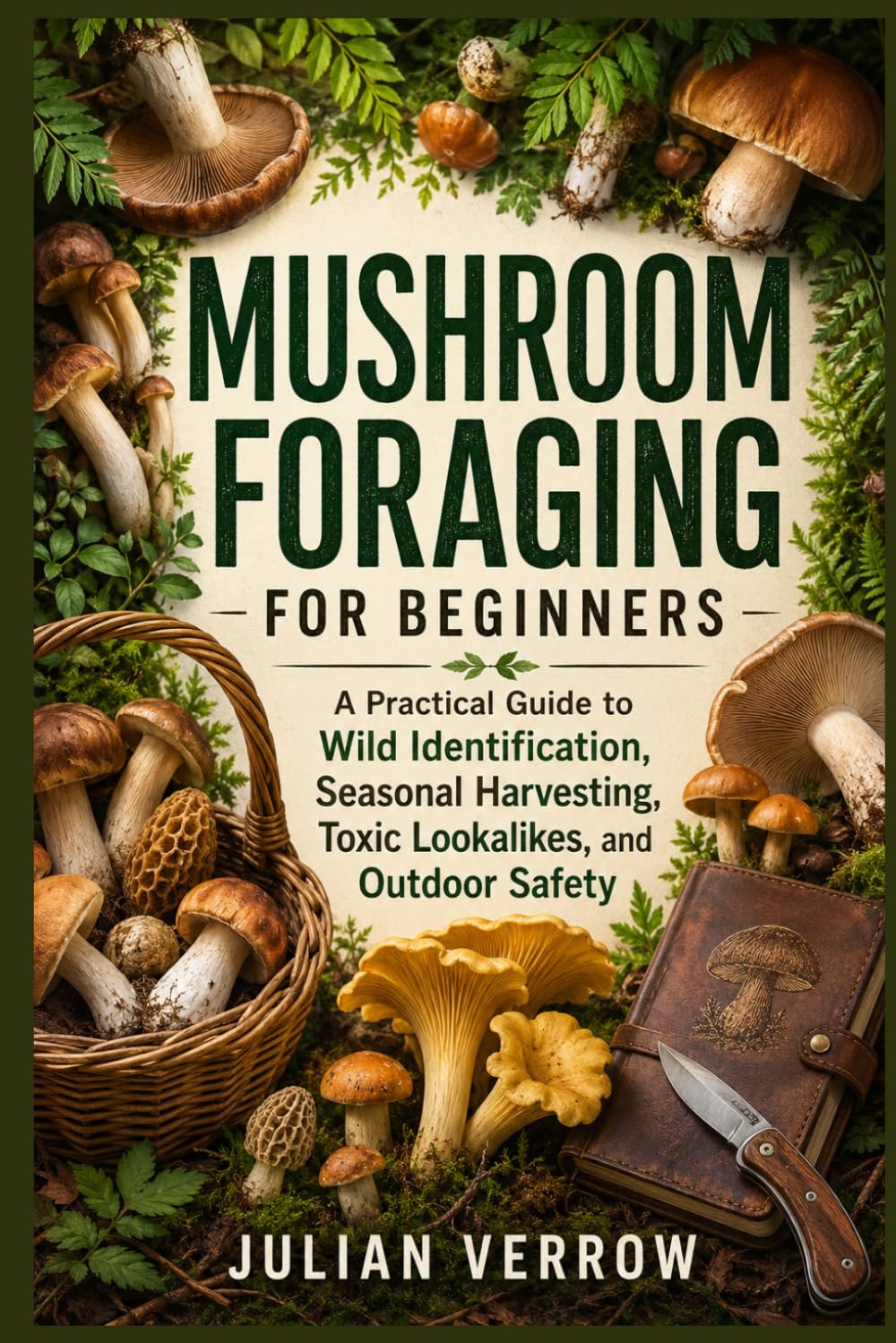 Mushroom Foraging for Beginners: A Practical Guide to Wild Identification, Seasonal Harvesting, Toxic Lookalikes, and Outdoor Safety