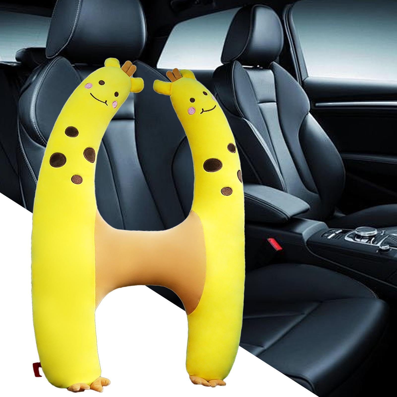 Appui-Tête Enfant Pour Siège Auto Voiture Forme En H Douce Et Confortable | Support De Tête Confortable Pour Le Sommeil En Voiture Coussin appui-tête confortable pour la des jeunes en voiture et a