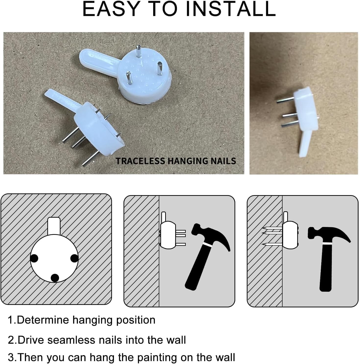 AYHSSMO Vintage Framed Wall Art I See London I See France Print Trendy Funny Bathroom Decor Aesthetic INavy Blue Typography Poster For Bathroom 16x20in