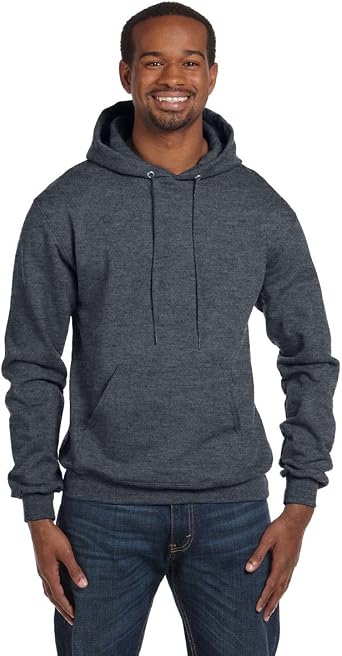 Fleece Pullover Hood_Black_2XL 
