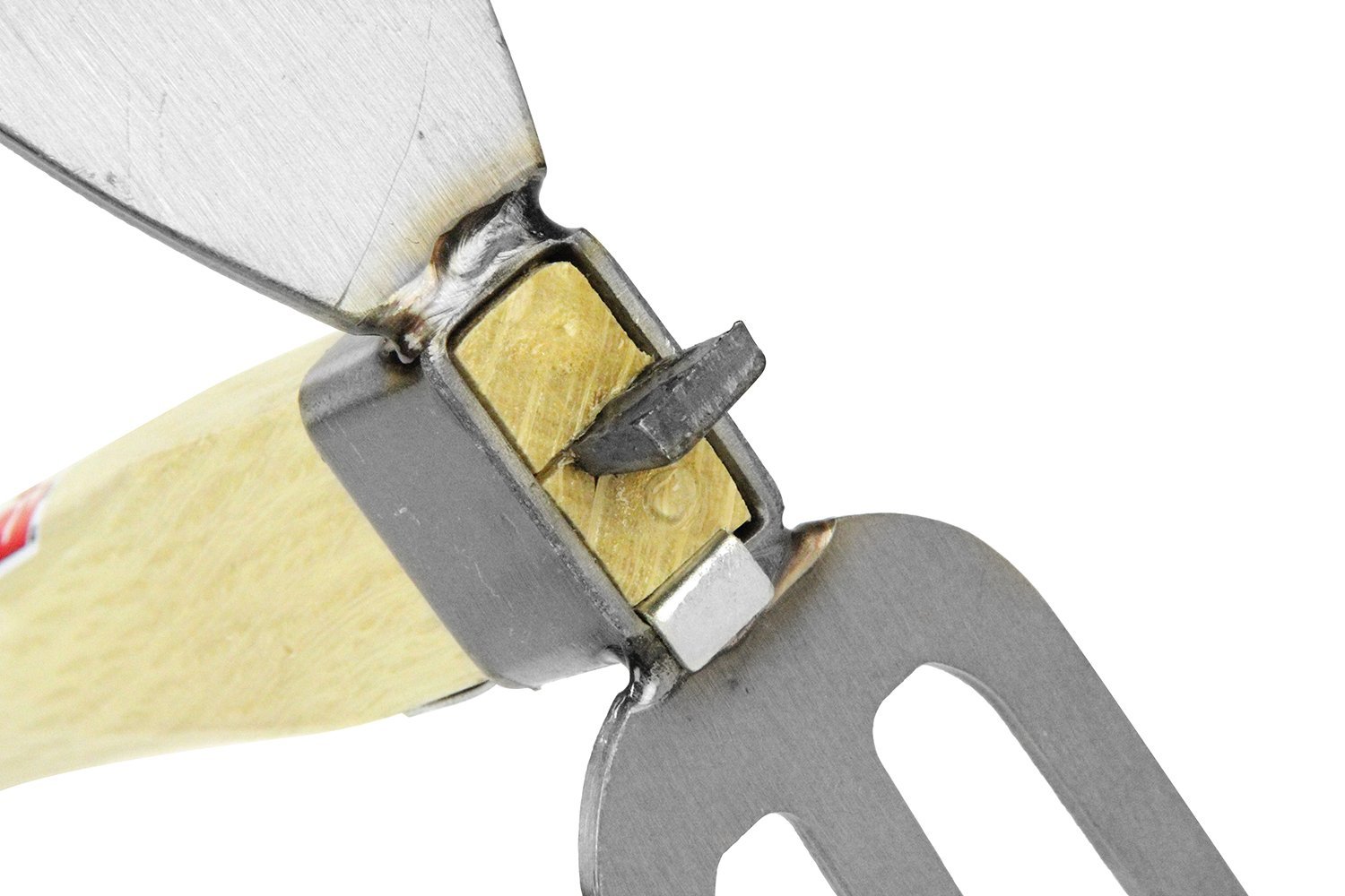 Senkichi Stainless Steel Single Hand Hoe, Pickel, For Dirt and Hole Digging, Oak Pattern, Depth 9.3 x Height 15.6 x Width 2.0 inches (23.5 x 39.5 x 5 cm)