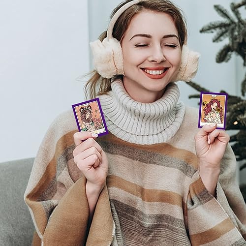 Miniatura 8 de INFUNLY Constellations Sellos Transparentes 12 Diosas Sello de Silicona Aries Leo Sellos de Goma Sellos Transparentes para Hacer Tarjetas para