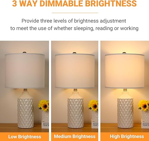 Miniatura 4 de Bombillas de 3 vías, bombillas LED A19 E26 de 6 W, 3000 K, blanco suave, equivalente a 53060 vatios, bombillas regulables de tres vías para lámparas