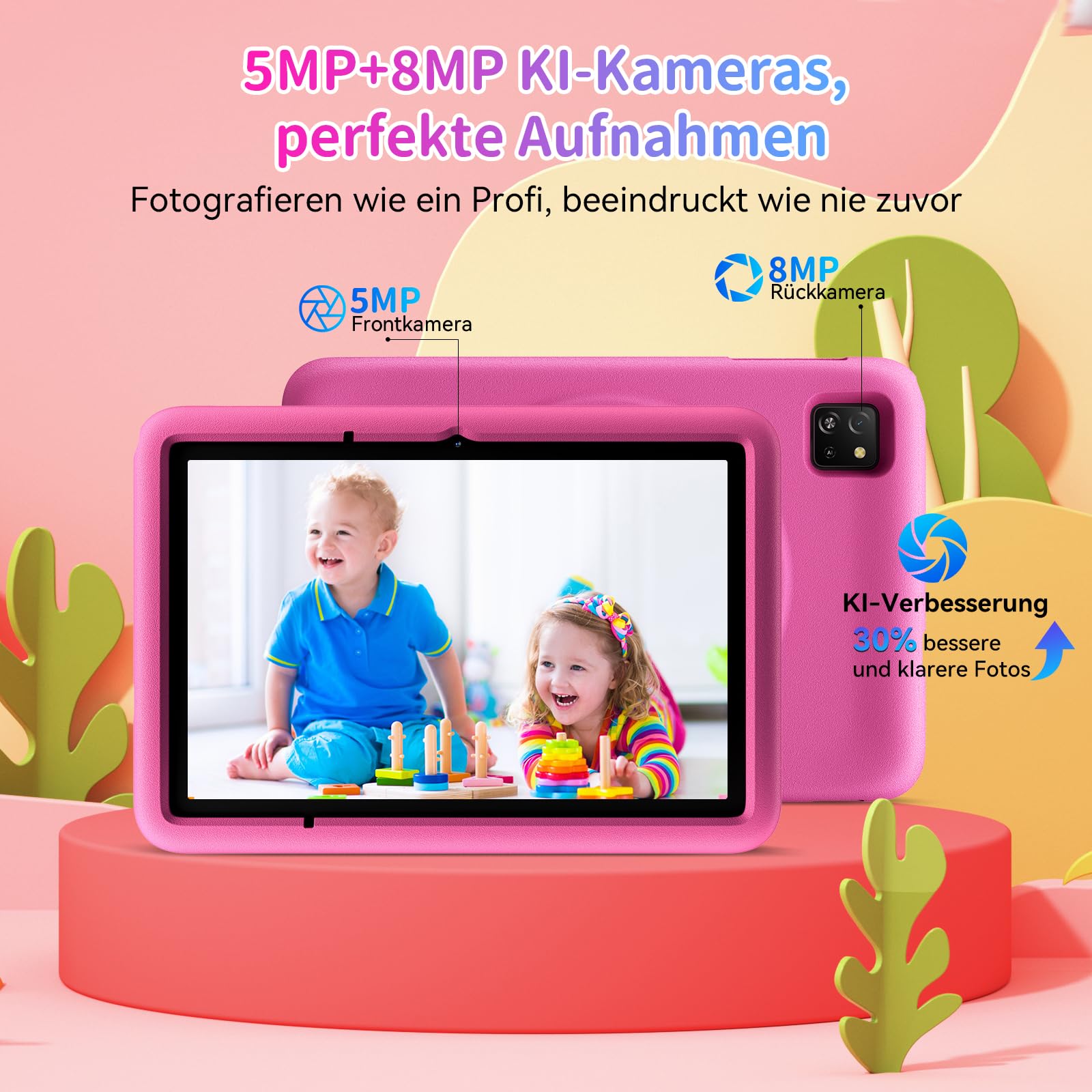 BLACKVIEW TAB A6 KIDS (WIFI - 10.1'' - 4/128GB) PINK