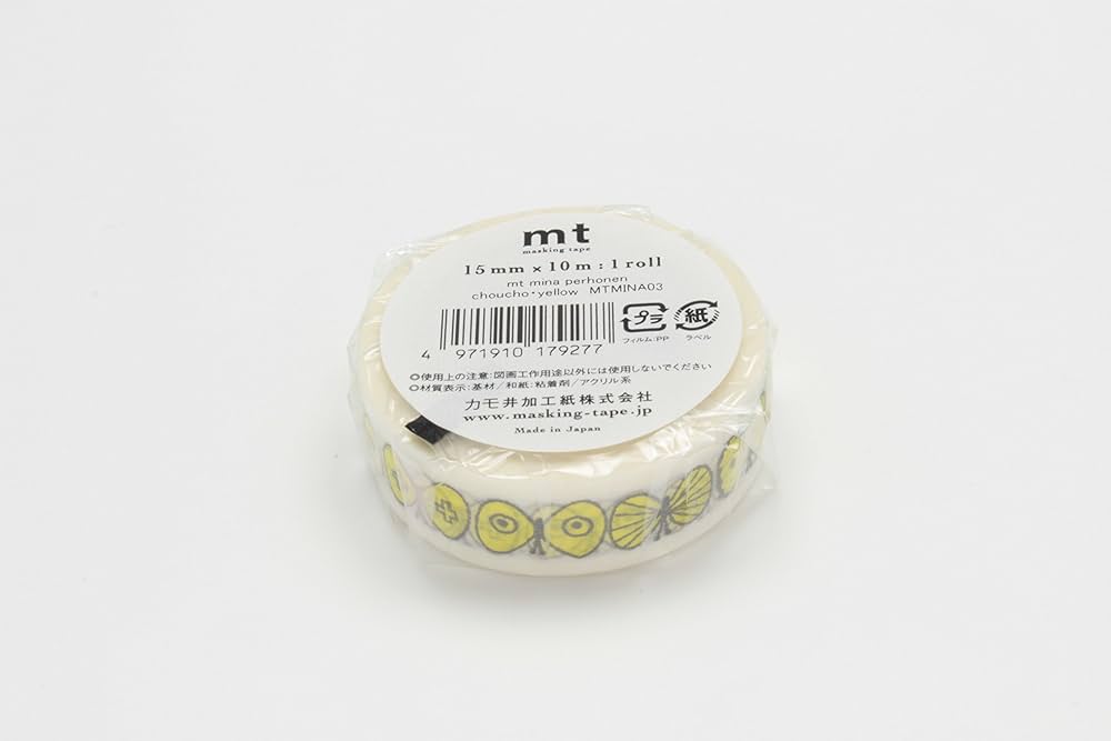 minä perhonen mt masking tape 3個セット　ゴールド Special Democratising art and design through masking tape