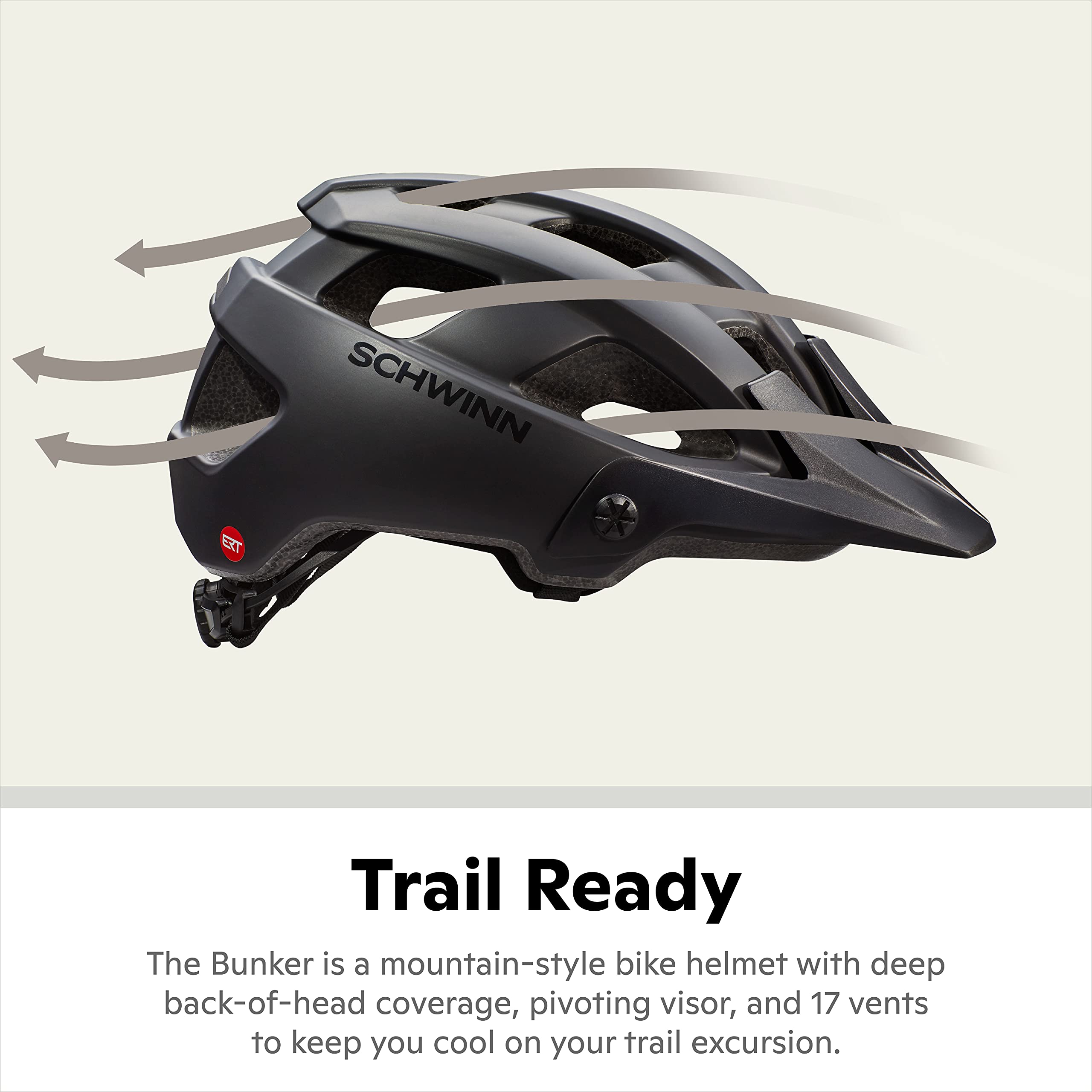 Schwinn Bunker Ert Bike Helmet For Adult Youth Men Women