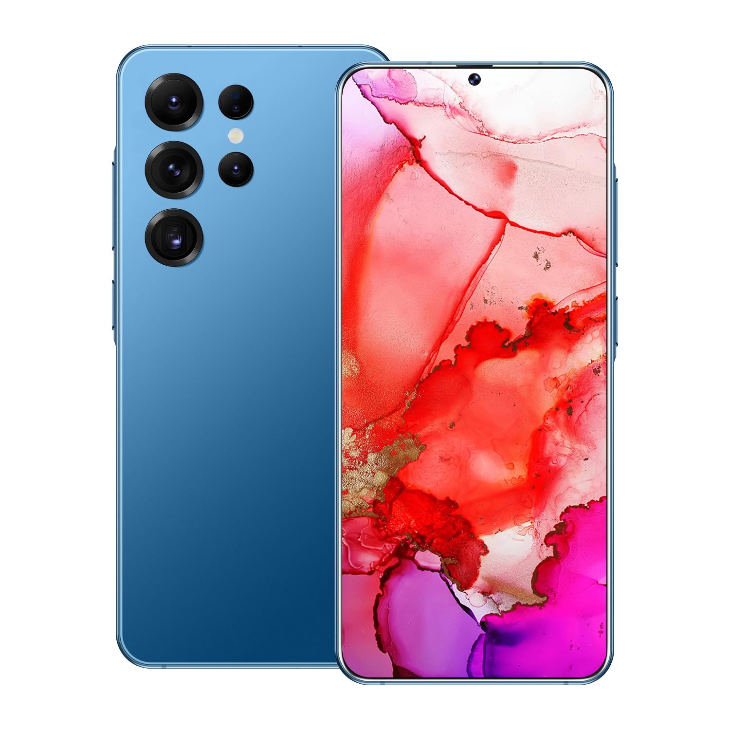 Photo 1 of Cbioopei X25 Ultra Unlocked Phone, (8+128GB+128GB) Unlocked Smartphone, US Version for Android Phones, Long Battery Life 6800mAh, 6.8" HD Screen, 108MP Camera, Dual SIM, GPS, 5G (Dark Blue)