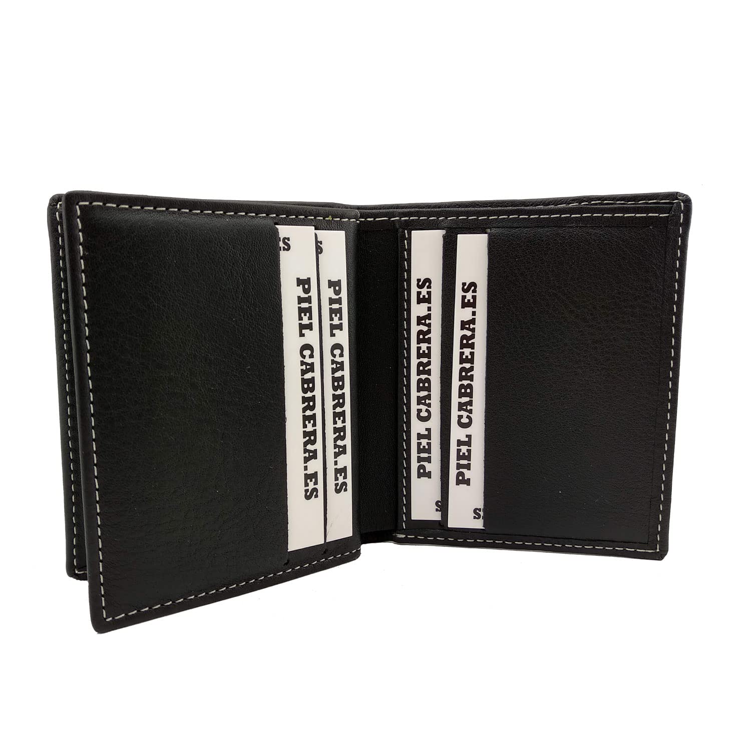 Cartera Porta Placa para Policia Nacional CNP Mod. HONORES Libro (Negro)