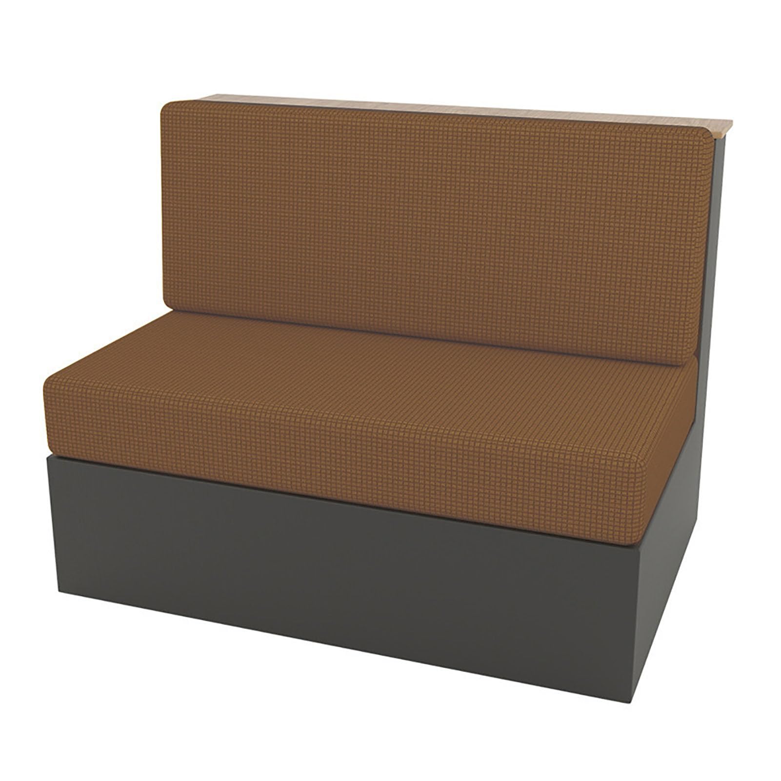AVSMGP Dark brown,large, 2 Pieces RV Dinette Cushion Covers Stretch Non Slip Caravan Seat Covers Camper Sofa Seat Cushion Bench Slipcovers for Caravan Bench Comfort Easy Fitted