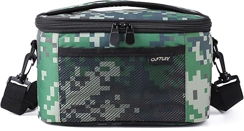 ONTESY Lonchera pequeña con aislamiento térmico, portátil, suave, pequeña, hielera para hombres, mujeres, niños, niñas, niños, reutilizable, con