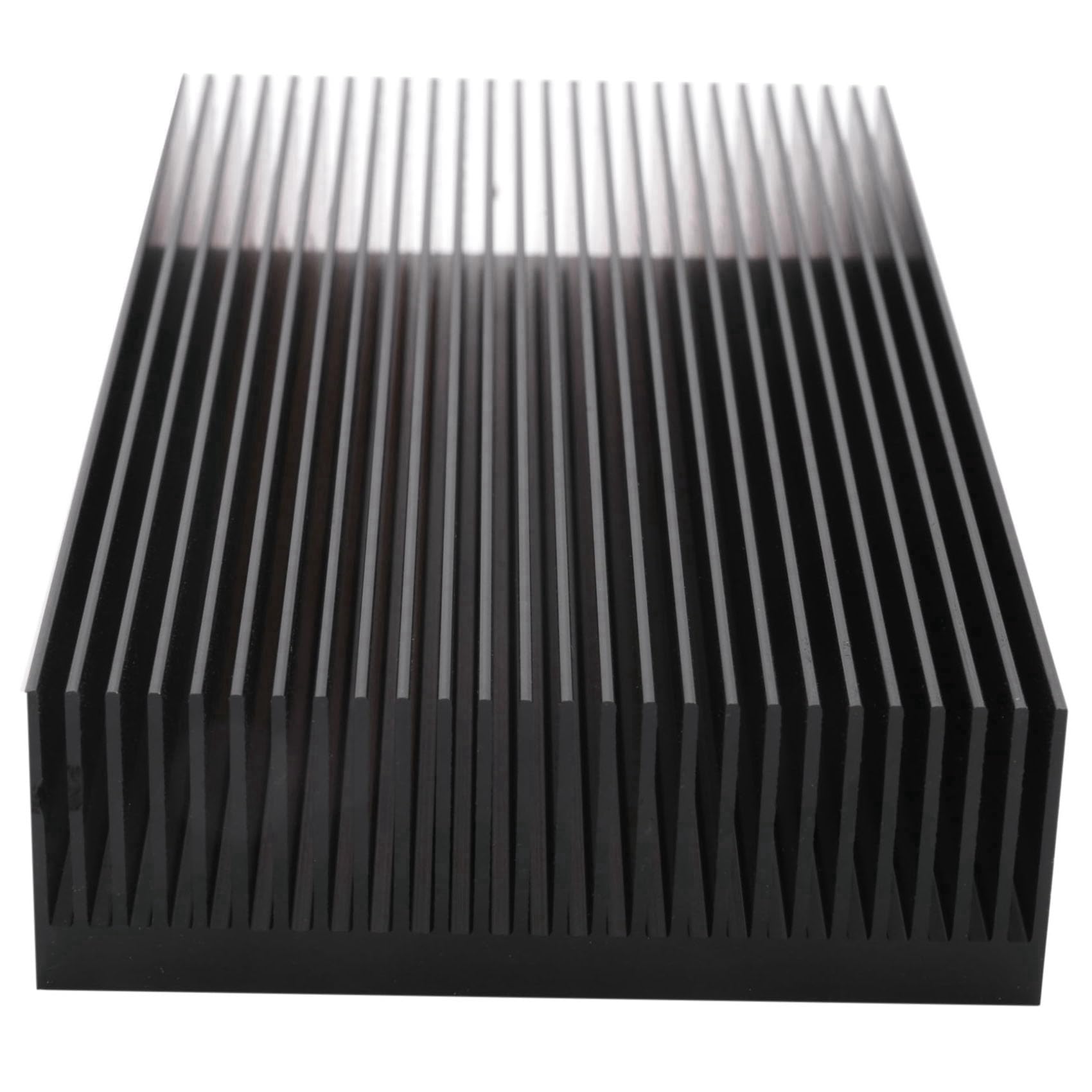 6X Durevole Dissipatore di nel Alluminio Radiante 80X27X150MM per Chip del Radiatore Elettrico Un Transistor di Potenza Un LED