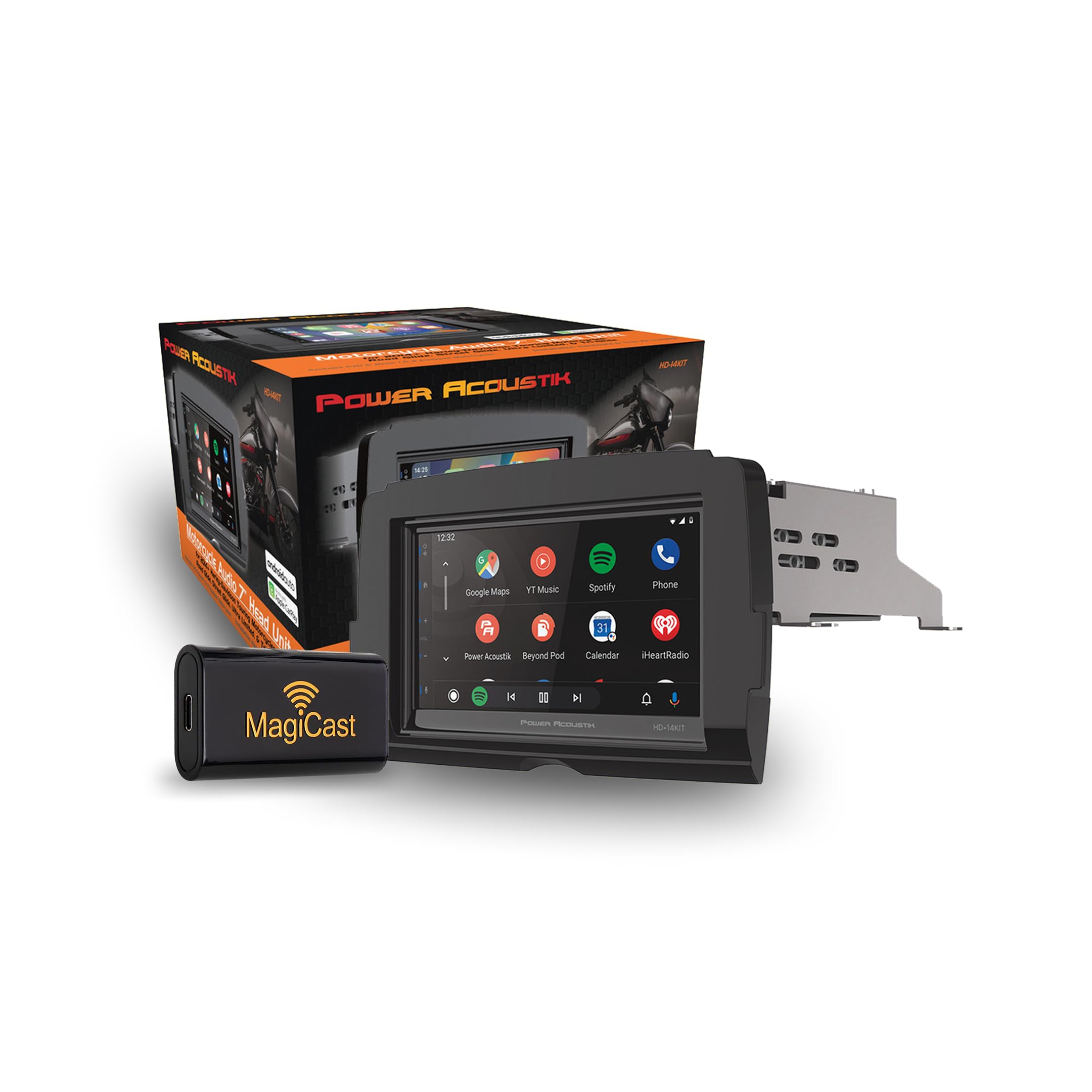 Amazon.com: Power Acoustik HD-14KITWC 7” Replacement Head Unit