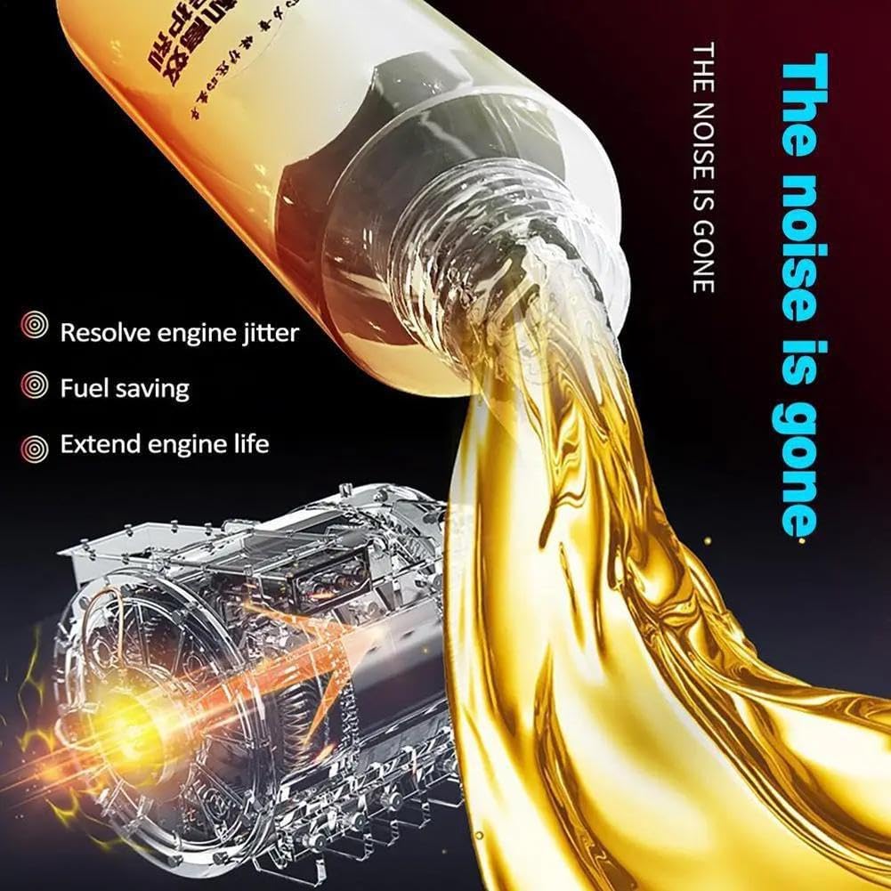 Protecteur Anti-Usure Moteur très Efficace, Protecteur Anti-Usure pour Moteurs, économe en Carburant, réduction du Bruit, réduction des Vibrations, Traitement de Combustion Puissant