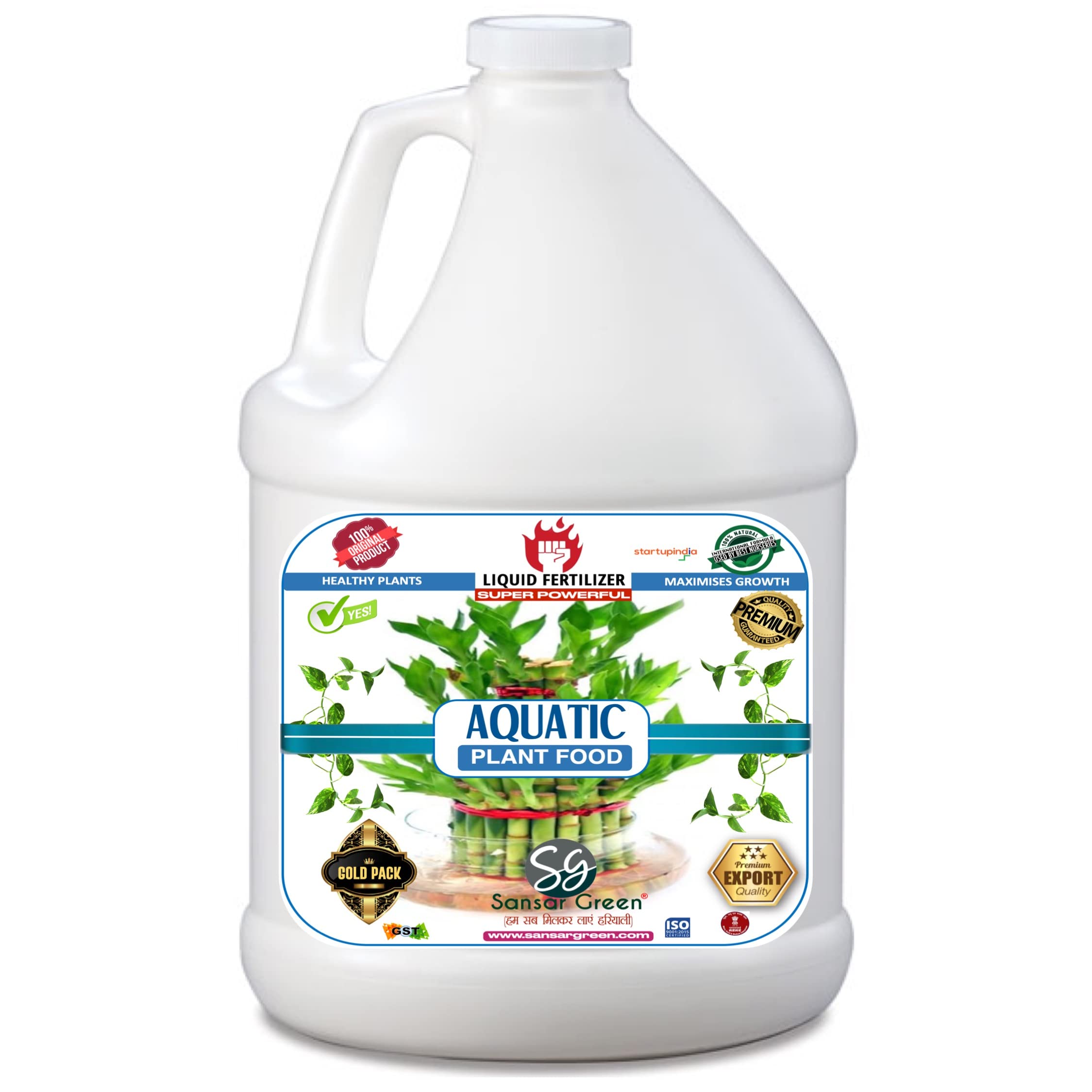 Sansar Green® Aquatic Plant Food Liquid Fertilizer for Lucky Bamboo, Money Plant and Water Aquarium Plants. (500 ml) (B0C2VG37NY) Amazon Price History, Amazon Price Tracker