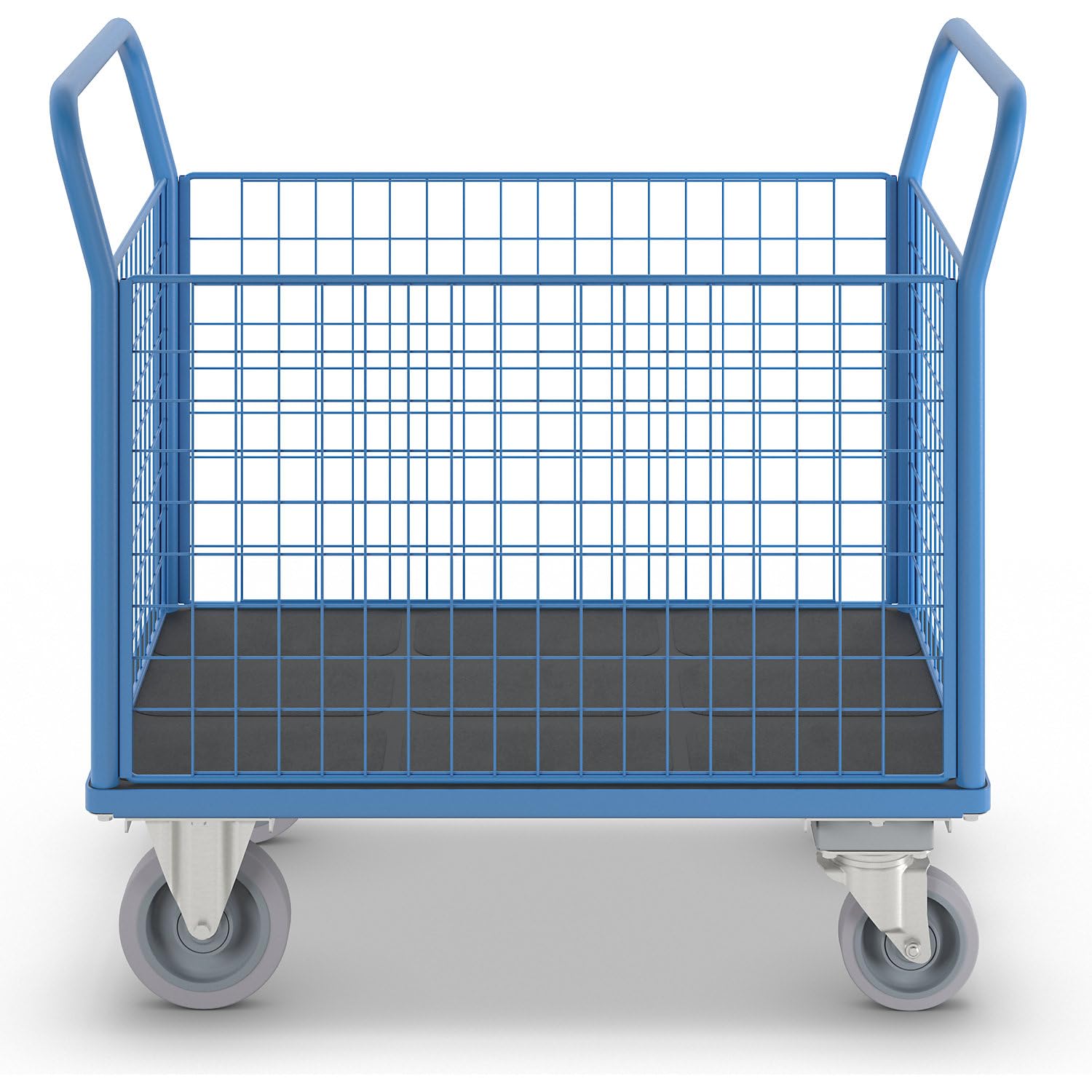 eurokraft Pro | Chariot Plate-Forme à parois grillagées