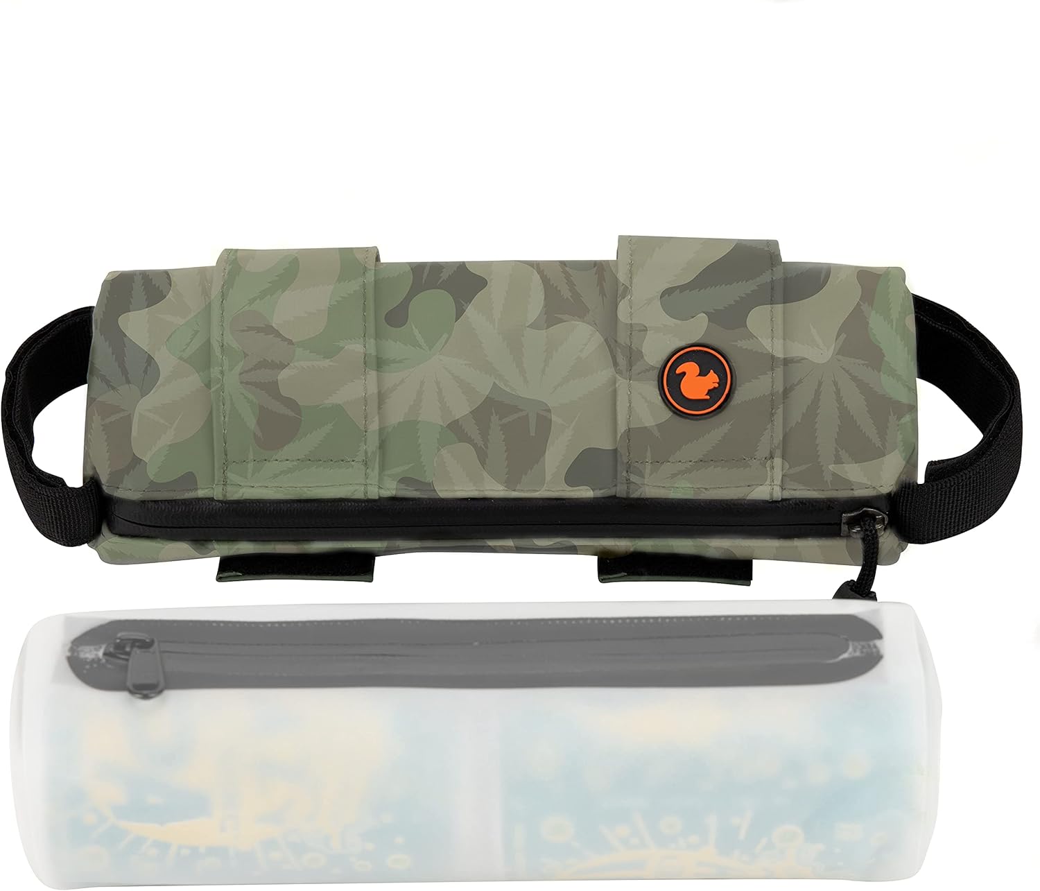 STASHERS Small 2Can Floral Modular Insulated Bike Bag