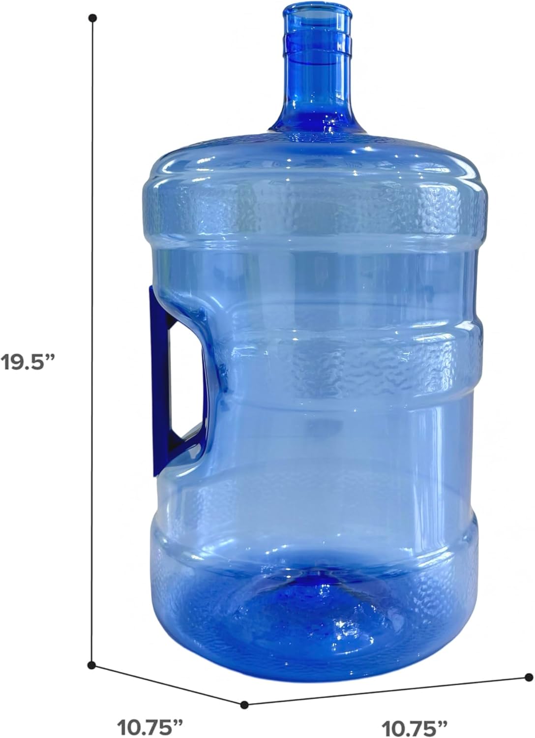 EcoForm 5 Gallon Reusable Water Bottle including 2 Reusable Silicone Caps BPA Free (EcoForm5RC2) - Image 9