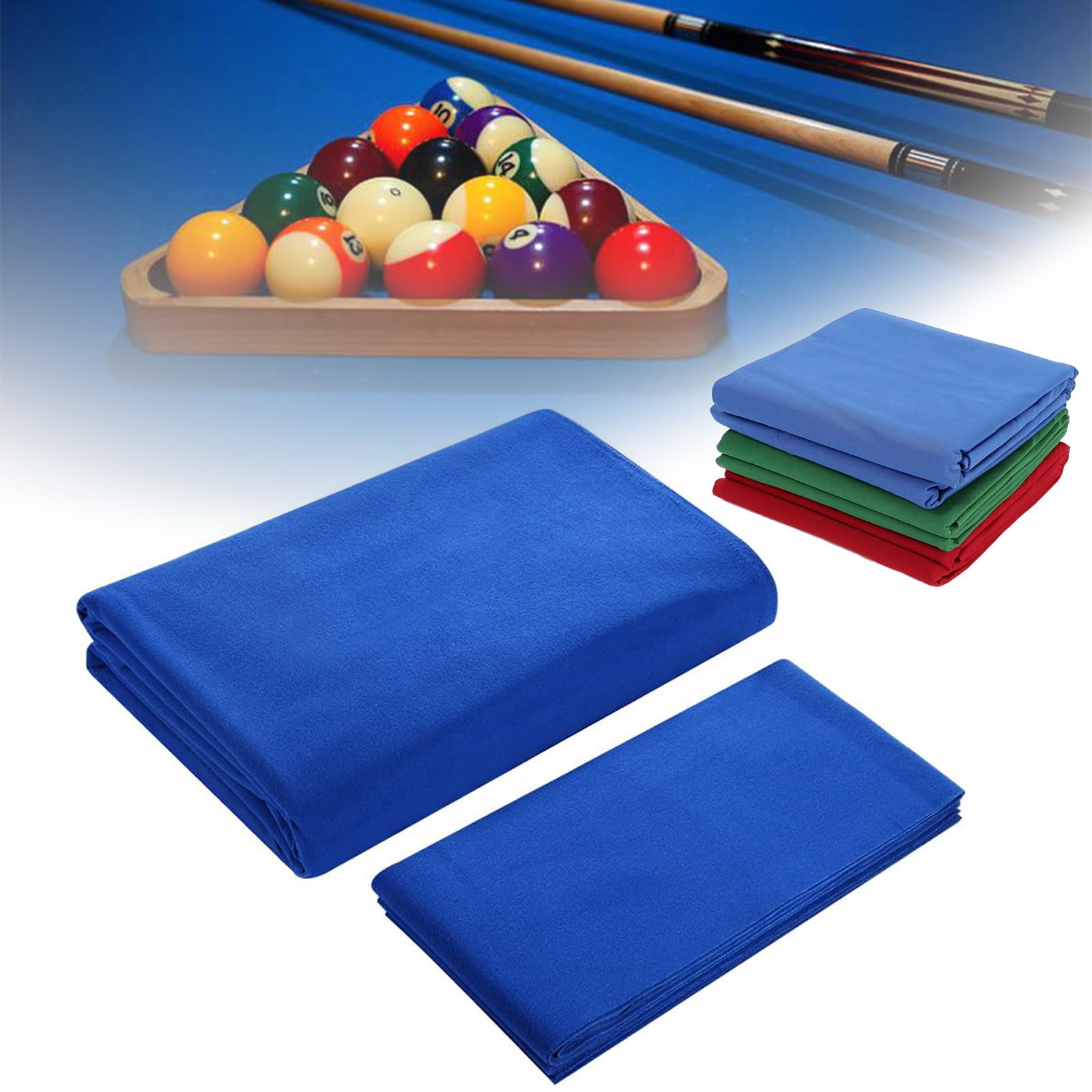 Tapis de billard en feutre haute précision pour rénovation de table de snooker