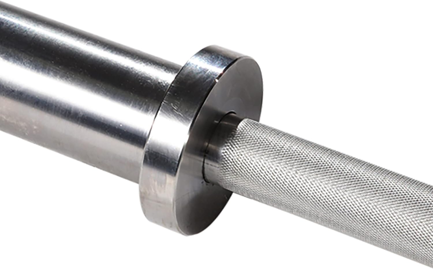 Body-Solid (OB72A15) Aluminum Olympic Bar - 6ft, 15lb Barbell Straight Bar for Weight Lifting, Strength Training, and Barra Olimpica Workouts, 300lbs Weights Plate Capacity