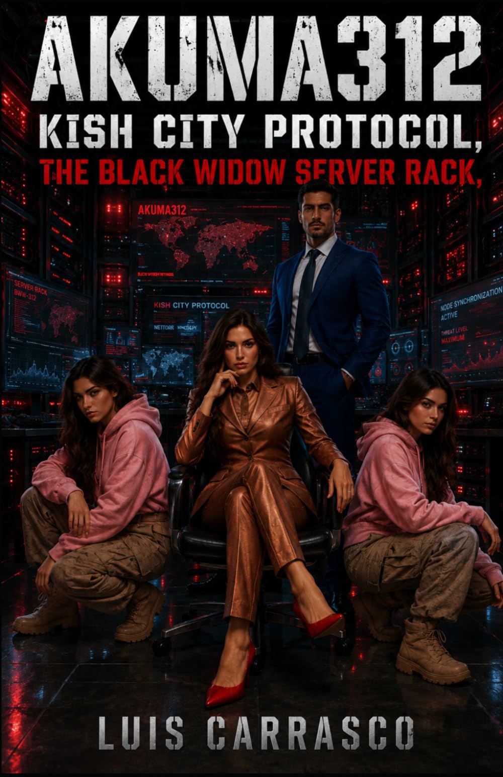 AKUMA312 KISH CITY PROTOCOL: THE BLACK WIDOW SERVER RACK