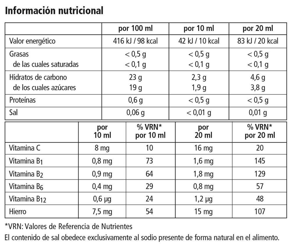 Salus Floradix Hierro - 500 ml