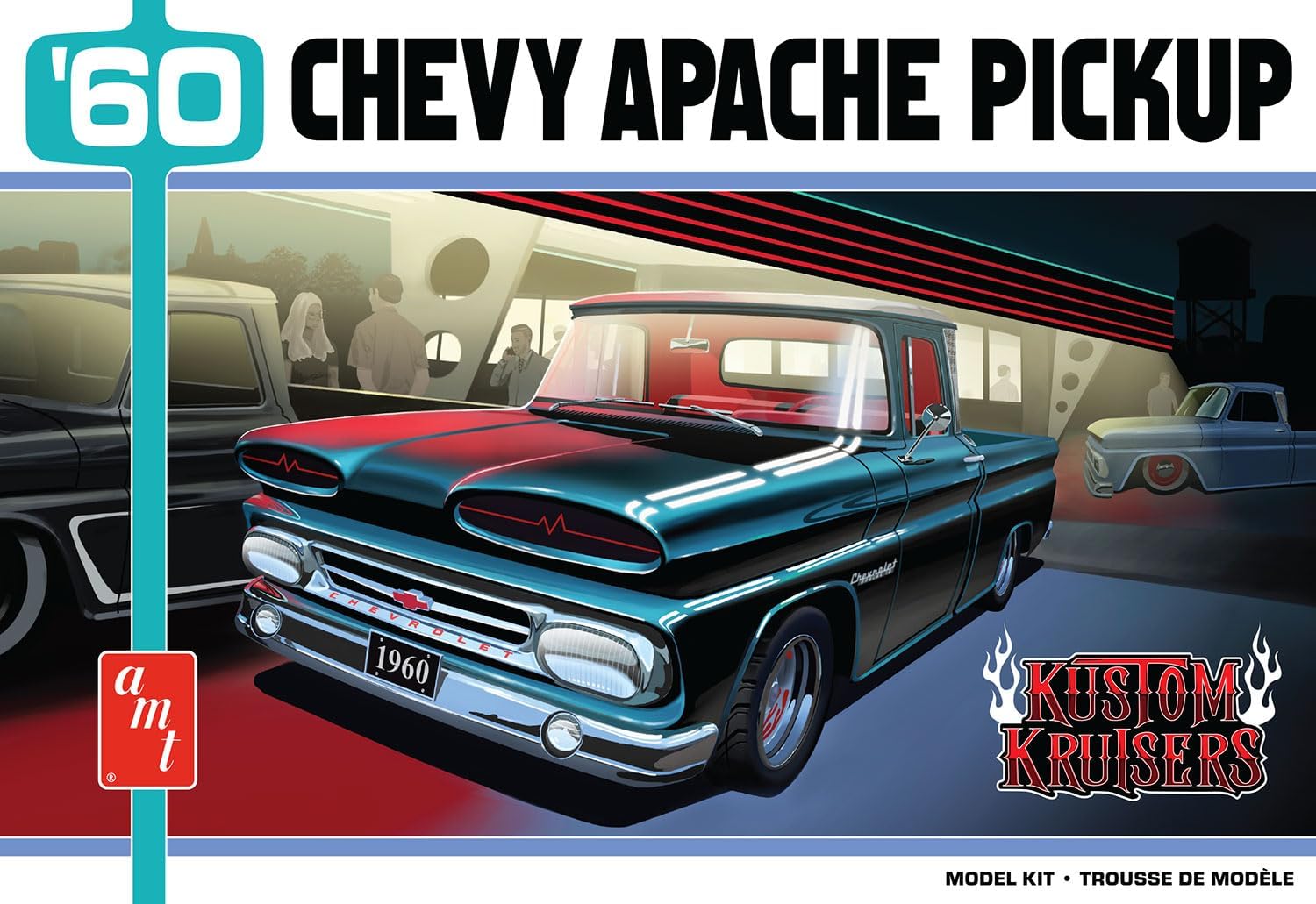 AMT 1960 Chevy Apache Pickup Street Machine