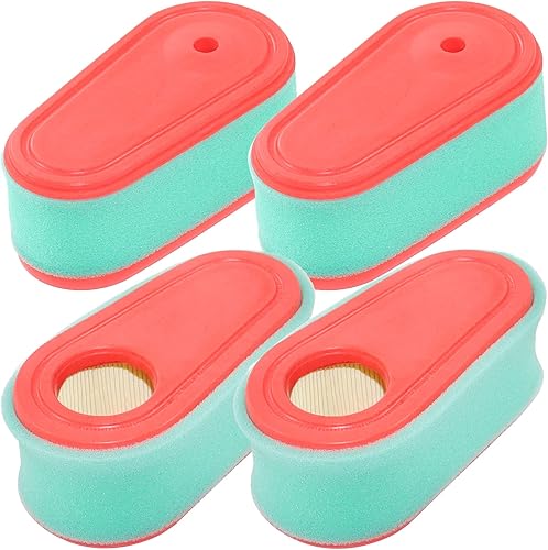 FULAIGE 4 Pack 795066 Air Cleaner Cartridge Filter 796254 for BS 775, 775EX, 800, 800E, 825E, 850, 850E, 875EX, 950E Engines and Husqvarna HD775HW,