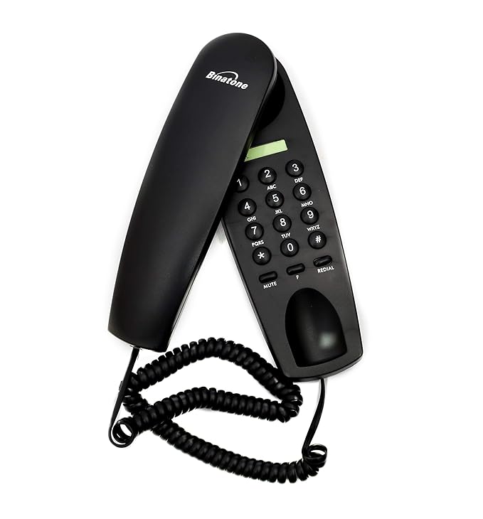 Binatone Trend 1 Digital Corded Landline Phone with Dedicated Flash