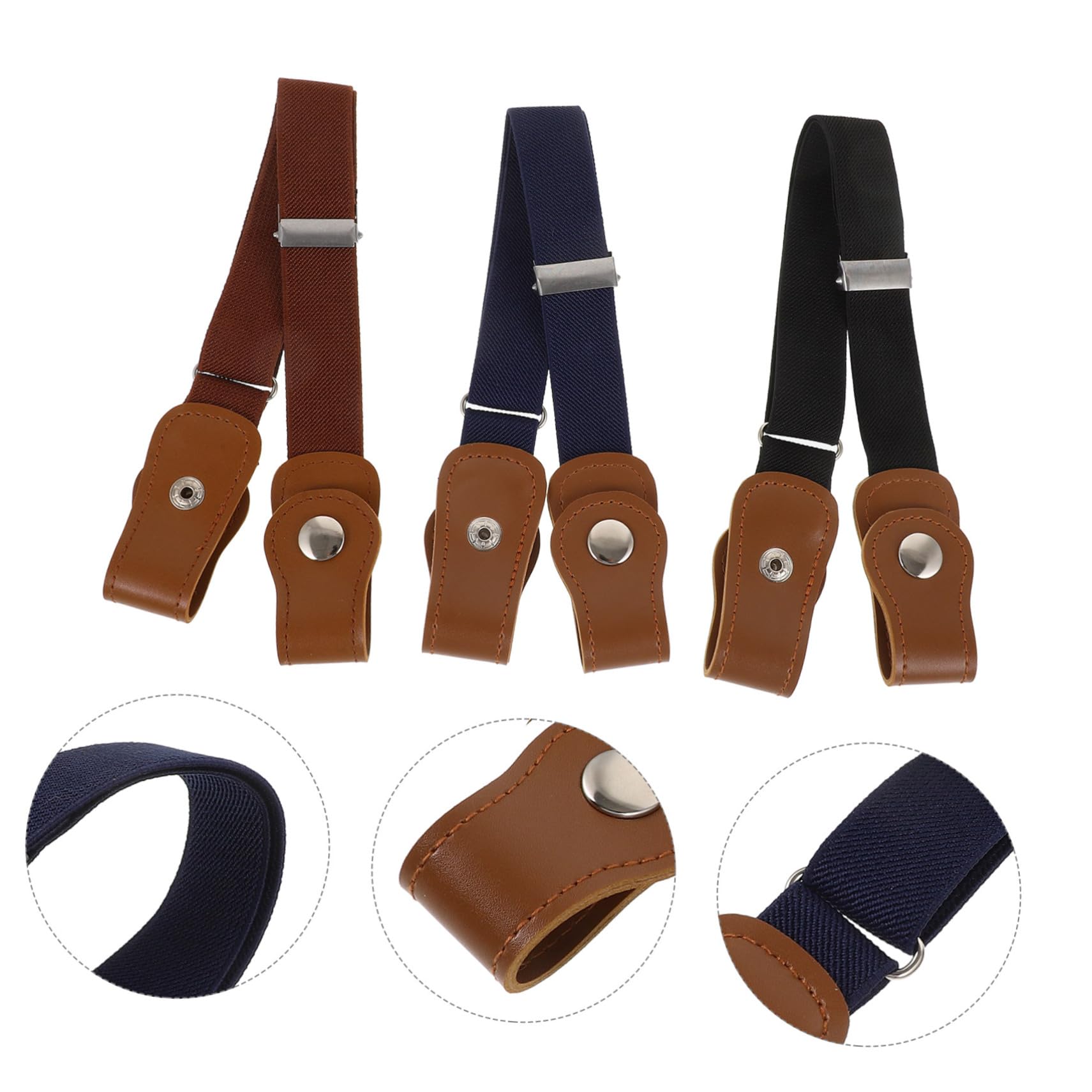 GALPADA Cinturon Infantil Cinturón Elástico Sin Hebilla Cinturón Elástico Para Niña Cinturones De Niña Para Jeans es Para Niños es De Para Pu