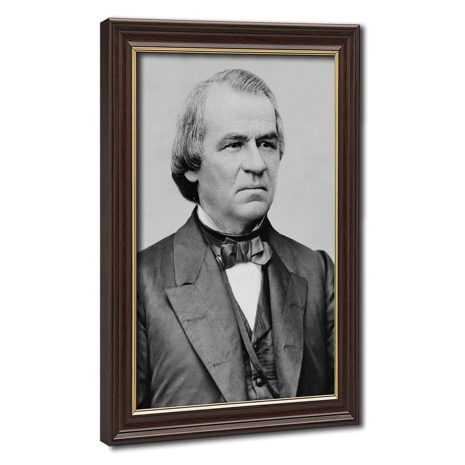 Andrew Johnson portrait impression sur toile déco bureau - 8