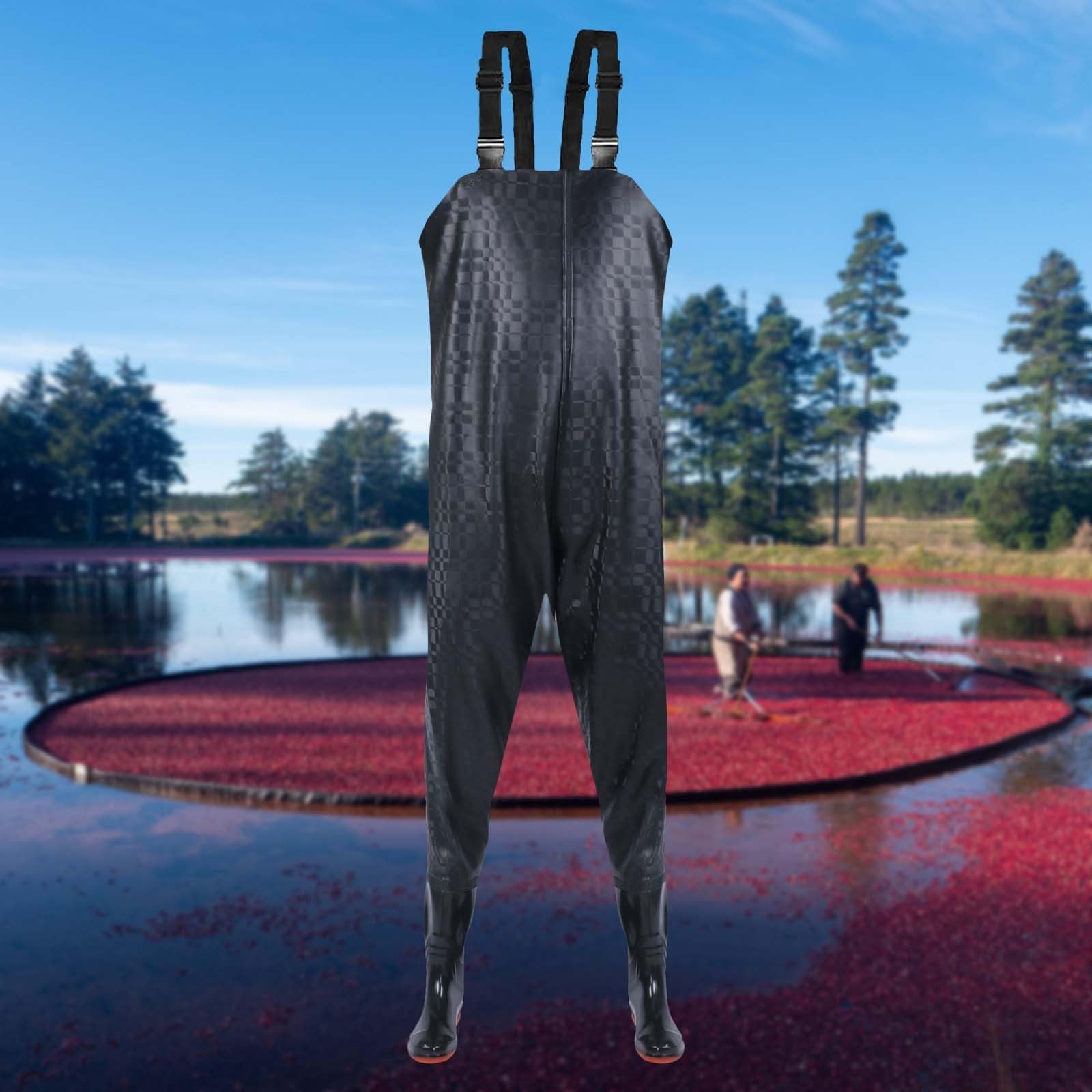 Wathose für Herren, zum Angeln, wasserdicht, atmungsaktiv, mit gestollter Sohle, Stiefel, leichte Jagd-Wathose, Herren-Overall, Arbeitskleidung zum Waten, Fliegenfischen, Jagen, Schlammarbeit
