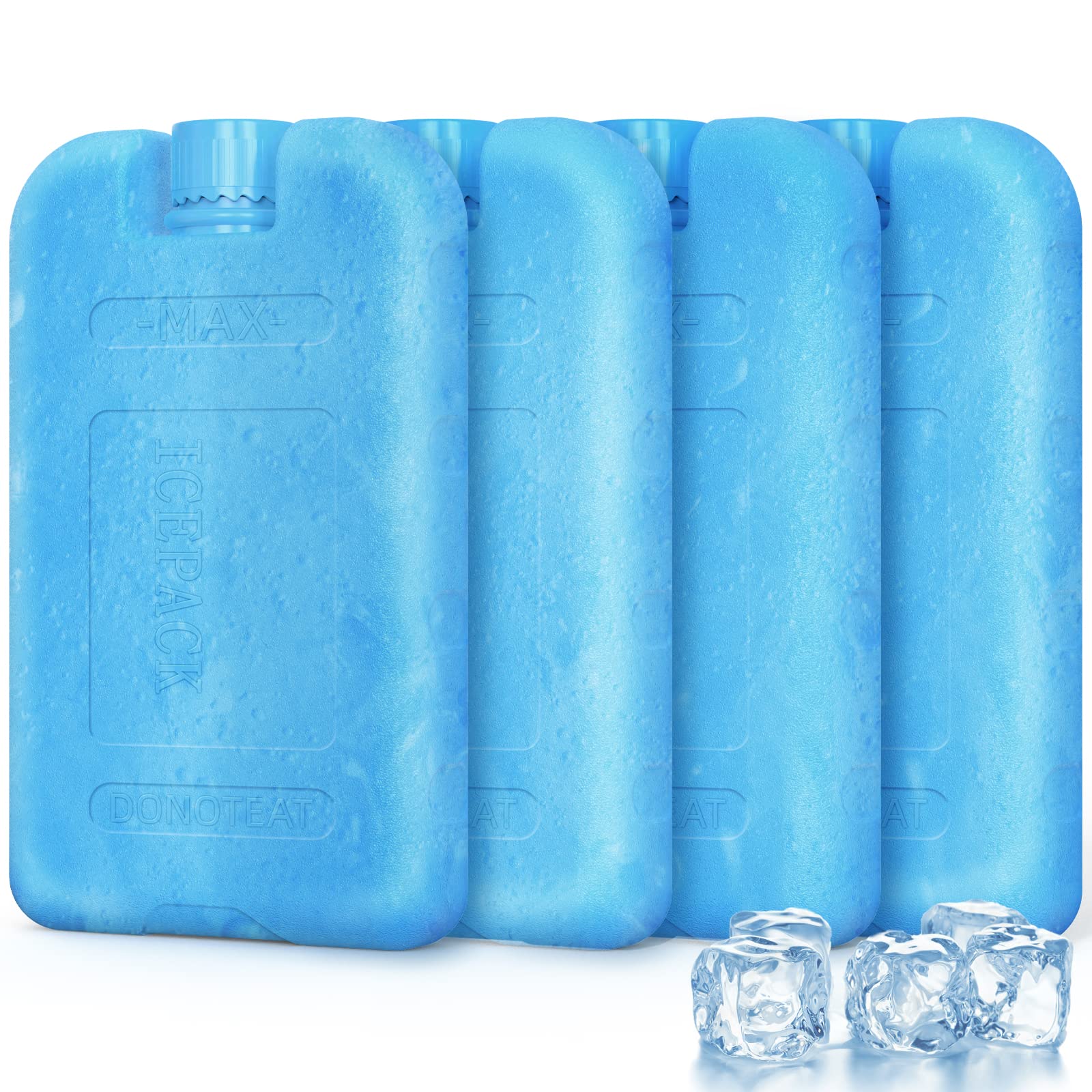 Buy BREEZEWELL Ice Packs Replacement for Coolers, Set of 4 in 1
