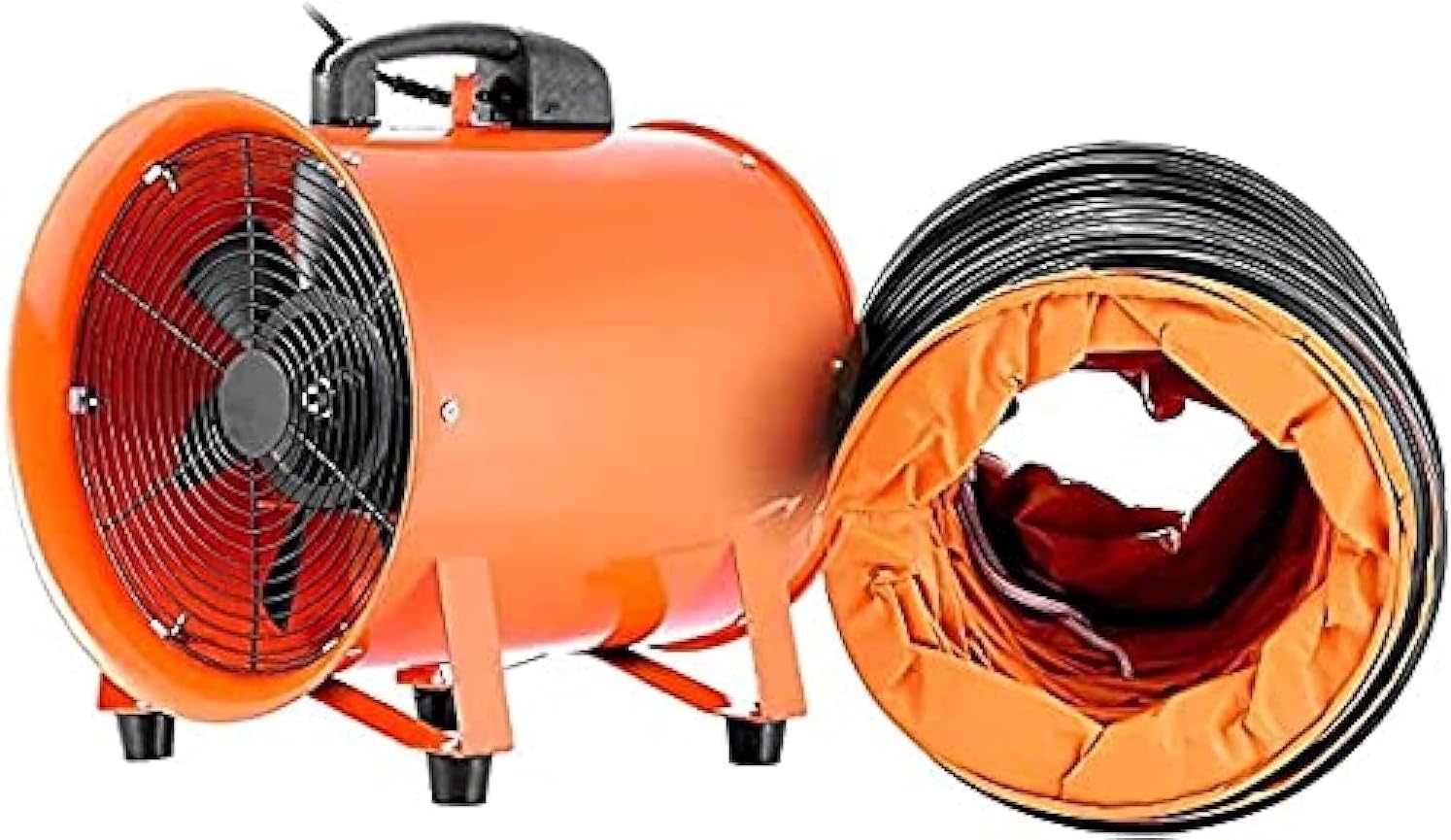 Duct Fan with 5 meters Flexible Hose (16")