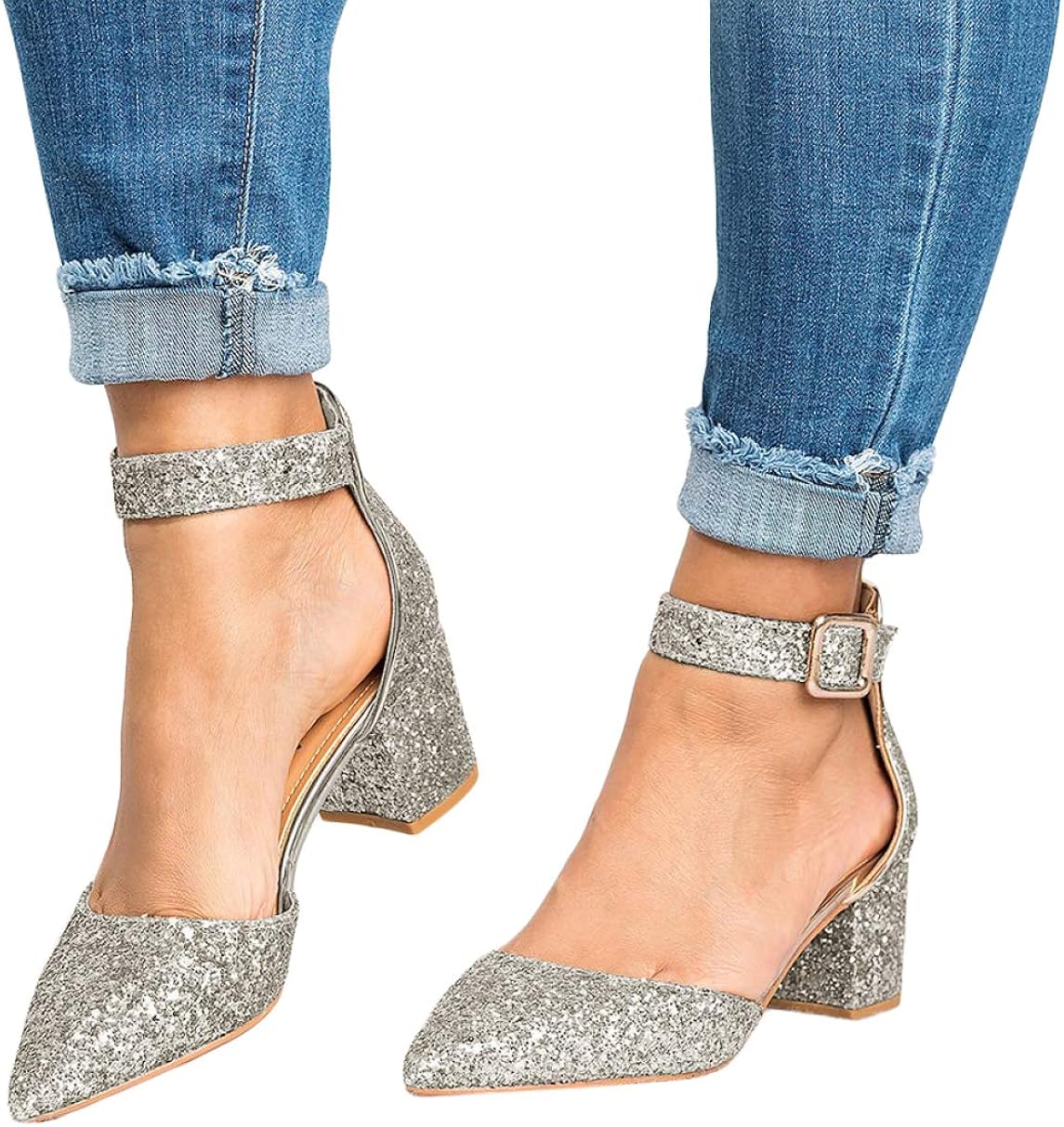 Block heel summer shoes Outlet