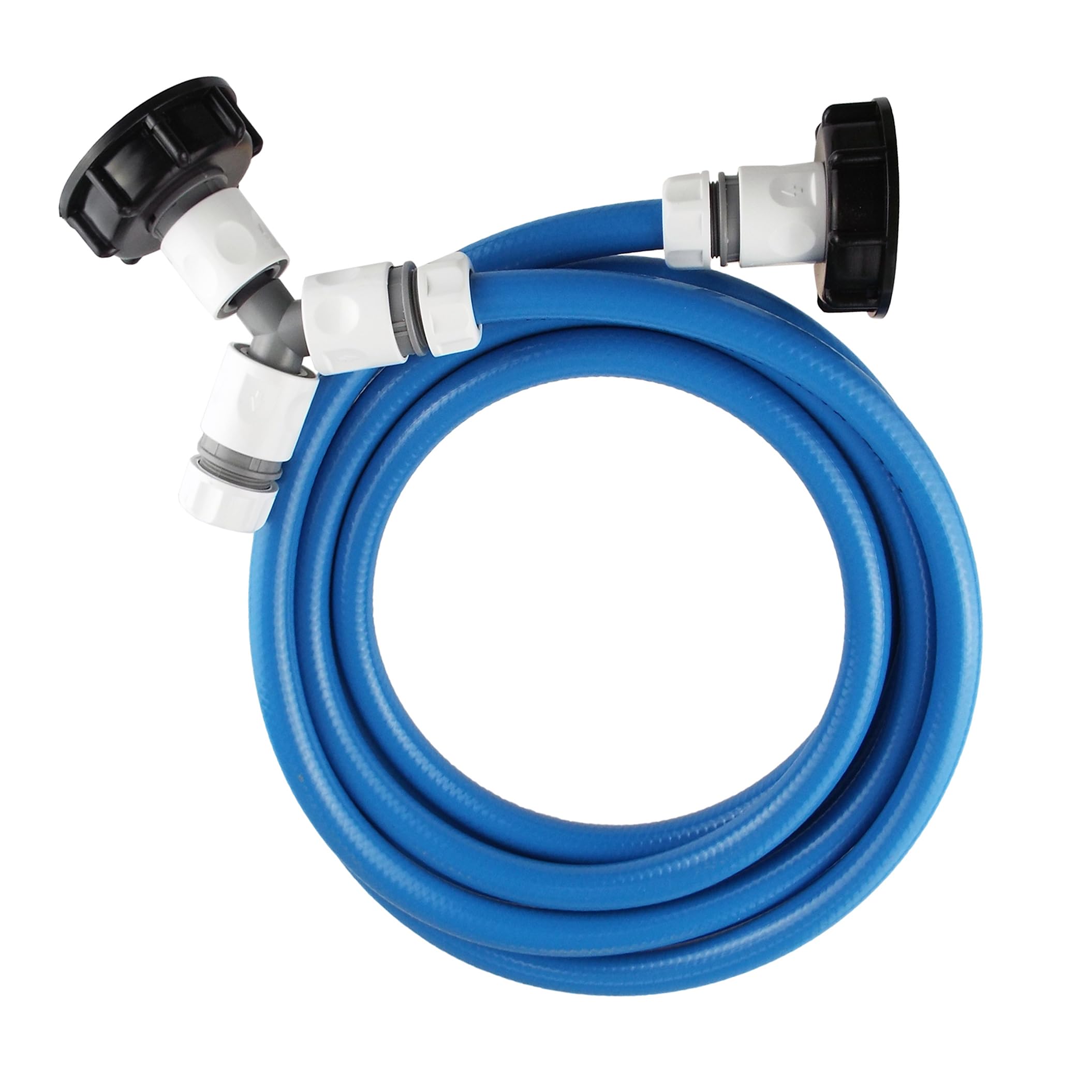 B2C IBC Tank Linking Kit – Connect 2 Water Tanks with S60X6 Thread, Includes Pipe & Fittings for Easy Tank Connection, Durable Water Tank Linking System (5m)