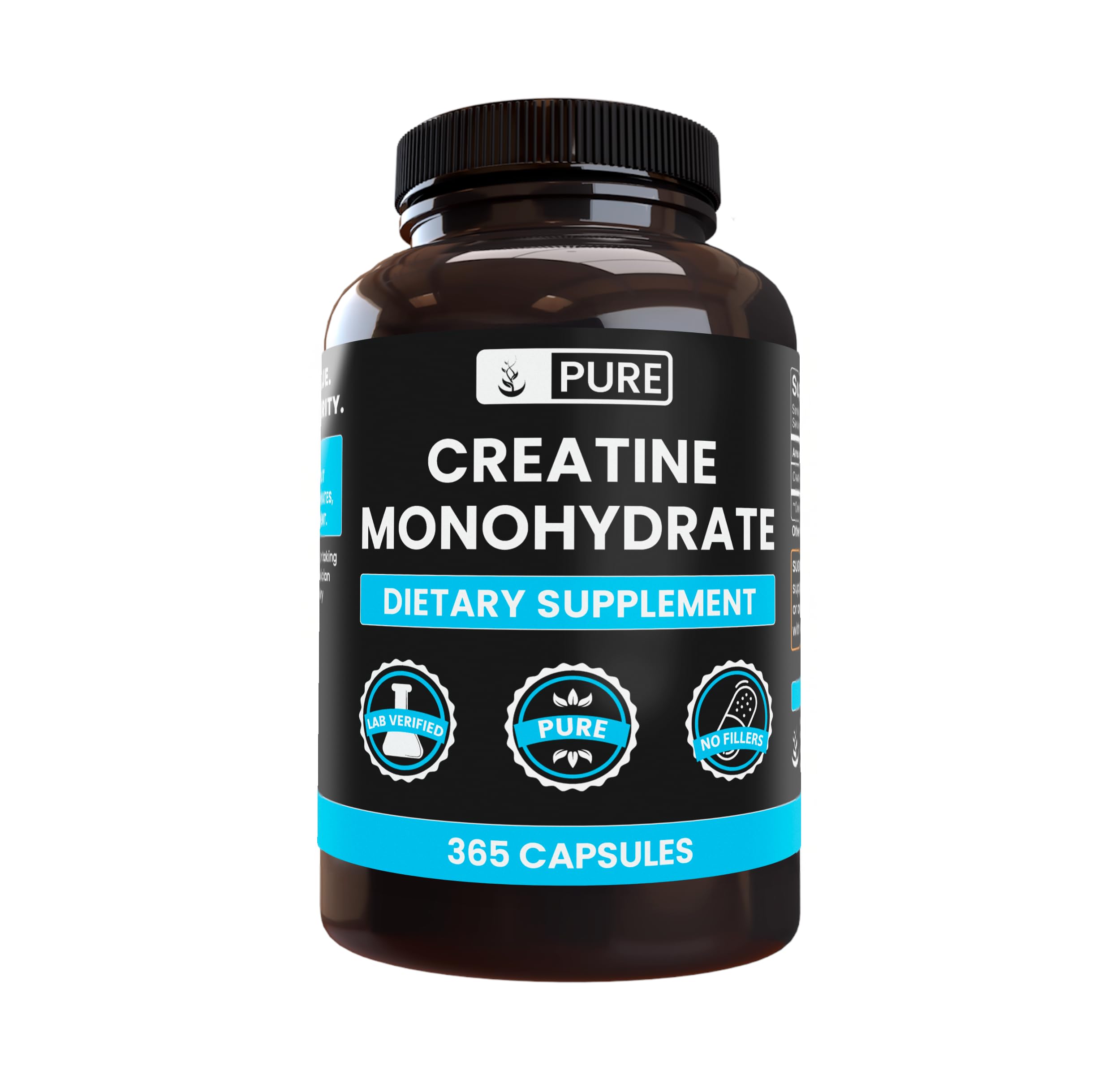 PURE ORIGINAL INGREDIENTS, Creatine Monohydrate, 730 Capsules — Amazon image 5