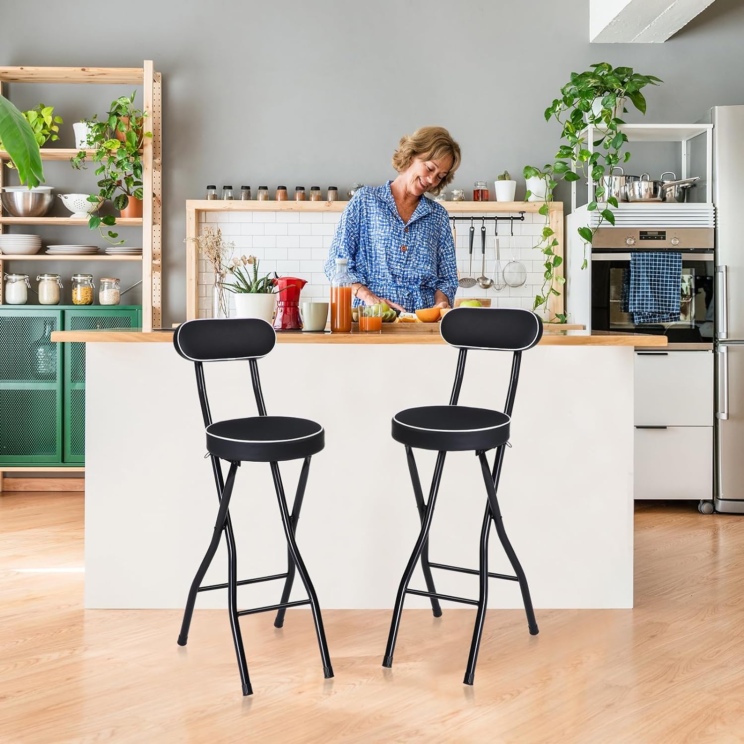 Swivel Bar Mainstays Modern Barstool 28 Folding Stool Chair HOMCOM