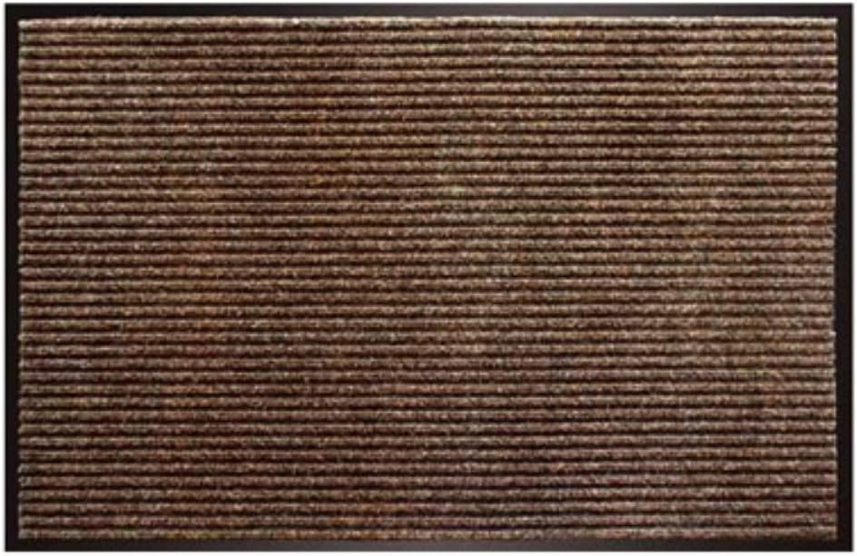 Utility Mats Enviroback Apache Rib Door Mat, 3-Feet by 5-Feet, Cocoa