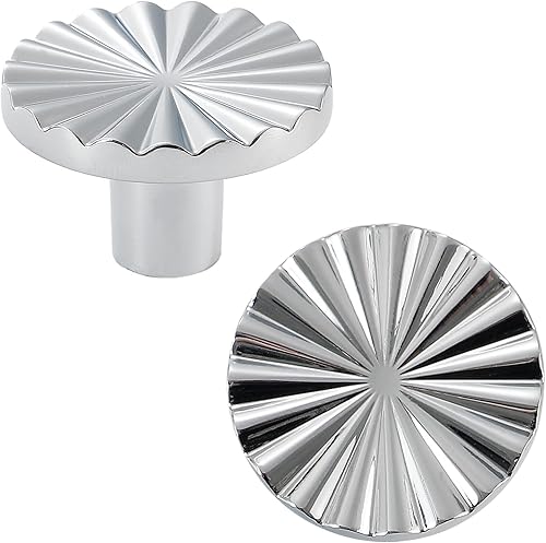 Miniatura 10 de Paquete de 6 pomos y tiradores dorados para gabinetes de cocina, manijas de cajón de zinc dorado cepillado para cajones de tocador