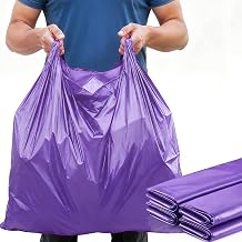 AmazingSpark 100 Pack Extra Large Shopping Bags, 36'' x 24'' x 8''