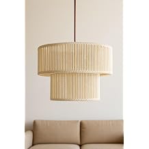 Duolio Handmade Tekli Sark t Avize 30x60 cm | Modern Metal Pendant Light | E27 Duylu Dekoratif Tavan Lambas  | Ayarlanabilir Y kseklik | Salon, Yemek Odas  ve Mutfak Adas  Ayd nlatmas  | CE Belgeli | [Enerji S n f  A]