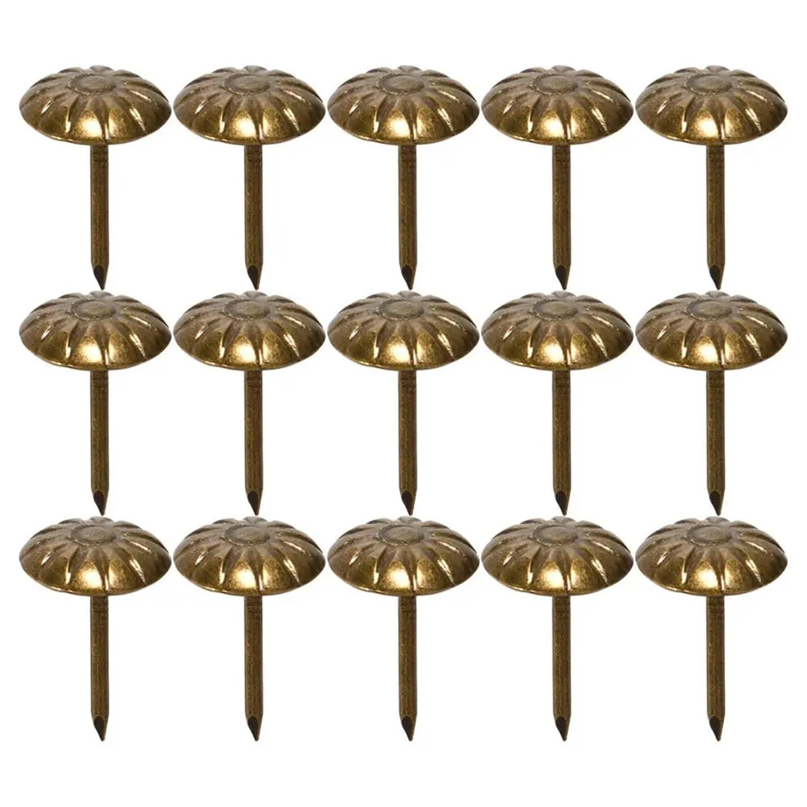 Yangshe One Color 400 Pcs Brass Upholstery Tacks Decorative Nail Heads For Furniture Diy Hardware