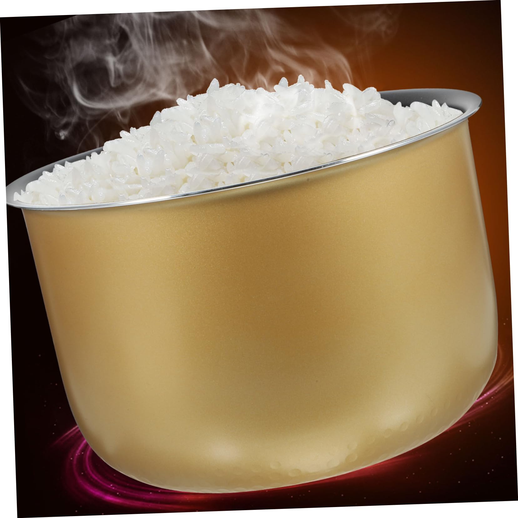 SHOWERORO Olla Interior para Olla Arrocera De 5 litros En Aleación De Aluminio, Compatible Modelos, Adecuado para Cocinar Arroz y Pasteles En Cocina Eléctrica