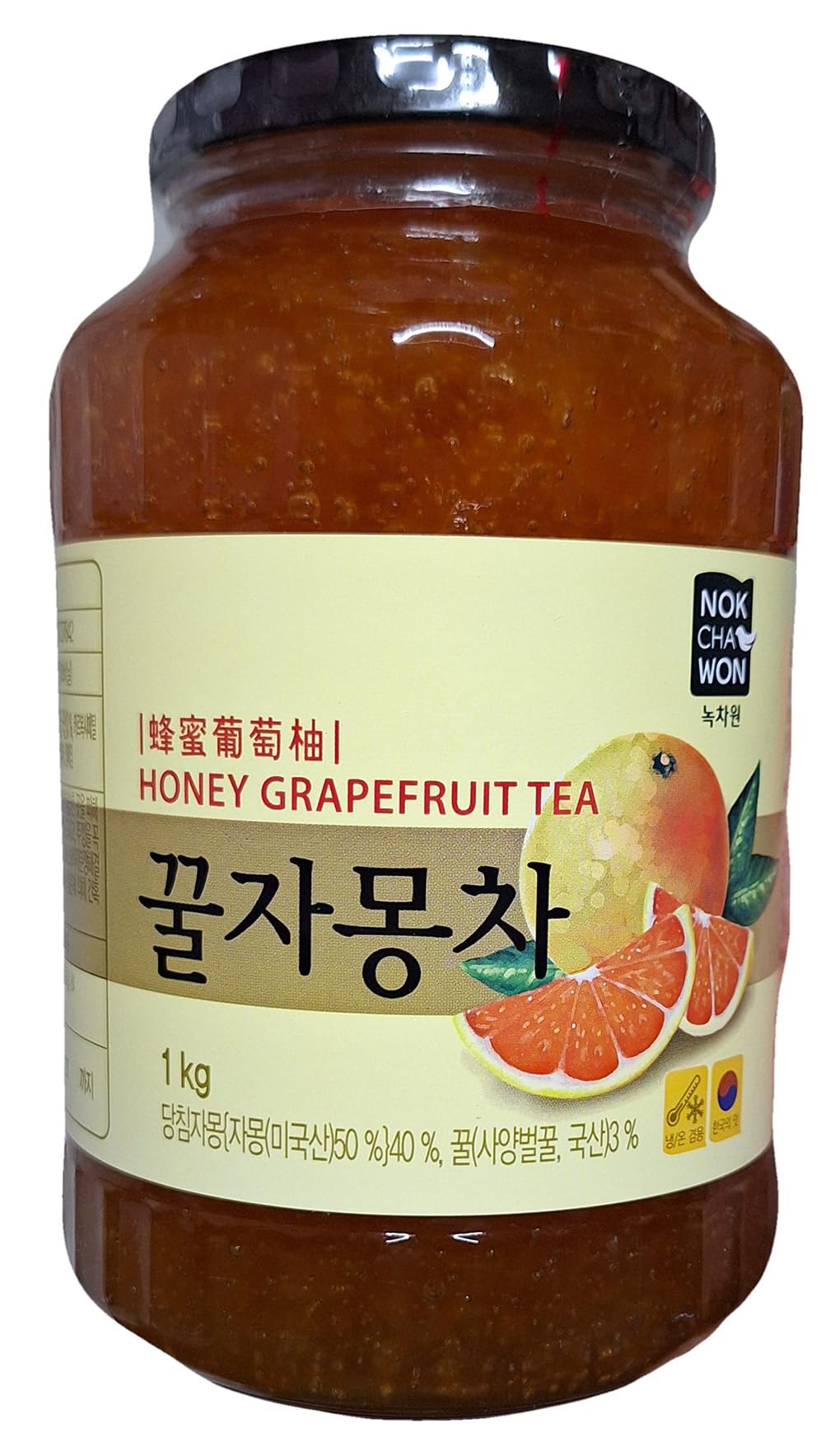 Herbal Tea by Nokchawon 1kg_35.27oz (Honey Grapefruit)