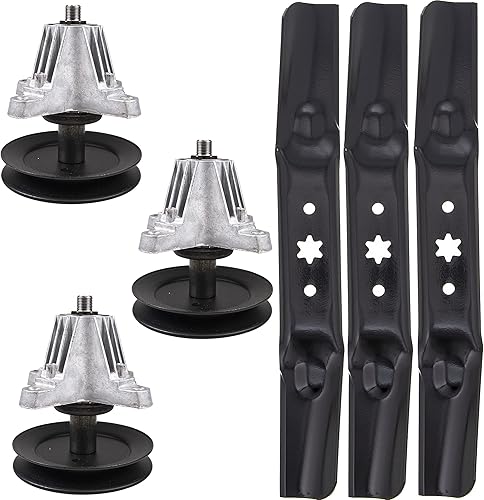 CUB CADET Kit de hoja y husillo 918-06978 942-05056A RZT-L54 RZT-LX 54 RZT-S54 XT1-GT54 XT1-ST54 XT2-GX54 ZT1-54 ZT2-54