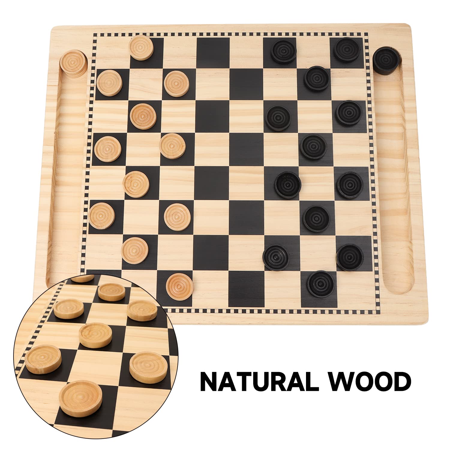 Amazon.com: GSE Games & Sports Expert 2-in-1 Reversible Natural