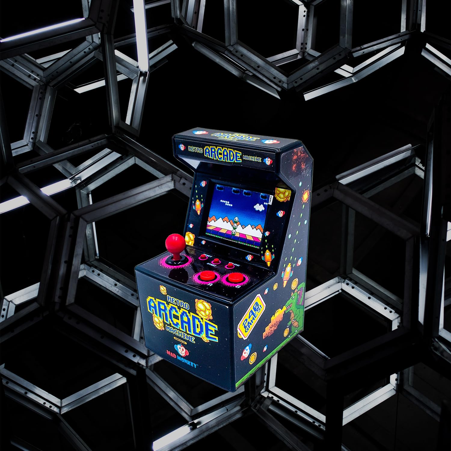Mini Macchina Arcade - Macchina Arcade retrò da Viaggio - Mad Monkey