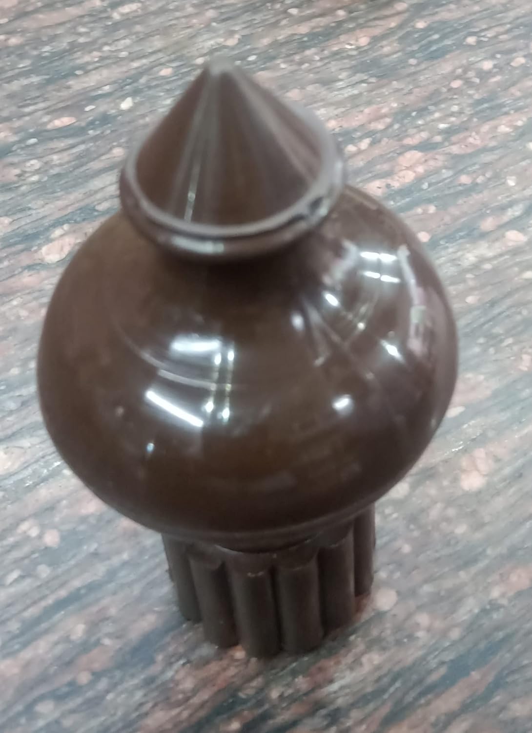 Buy Infinite tech Plastic Round Curtain Rod End Cap Finials for Door