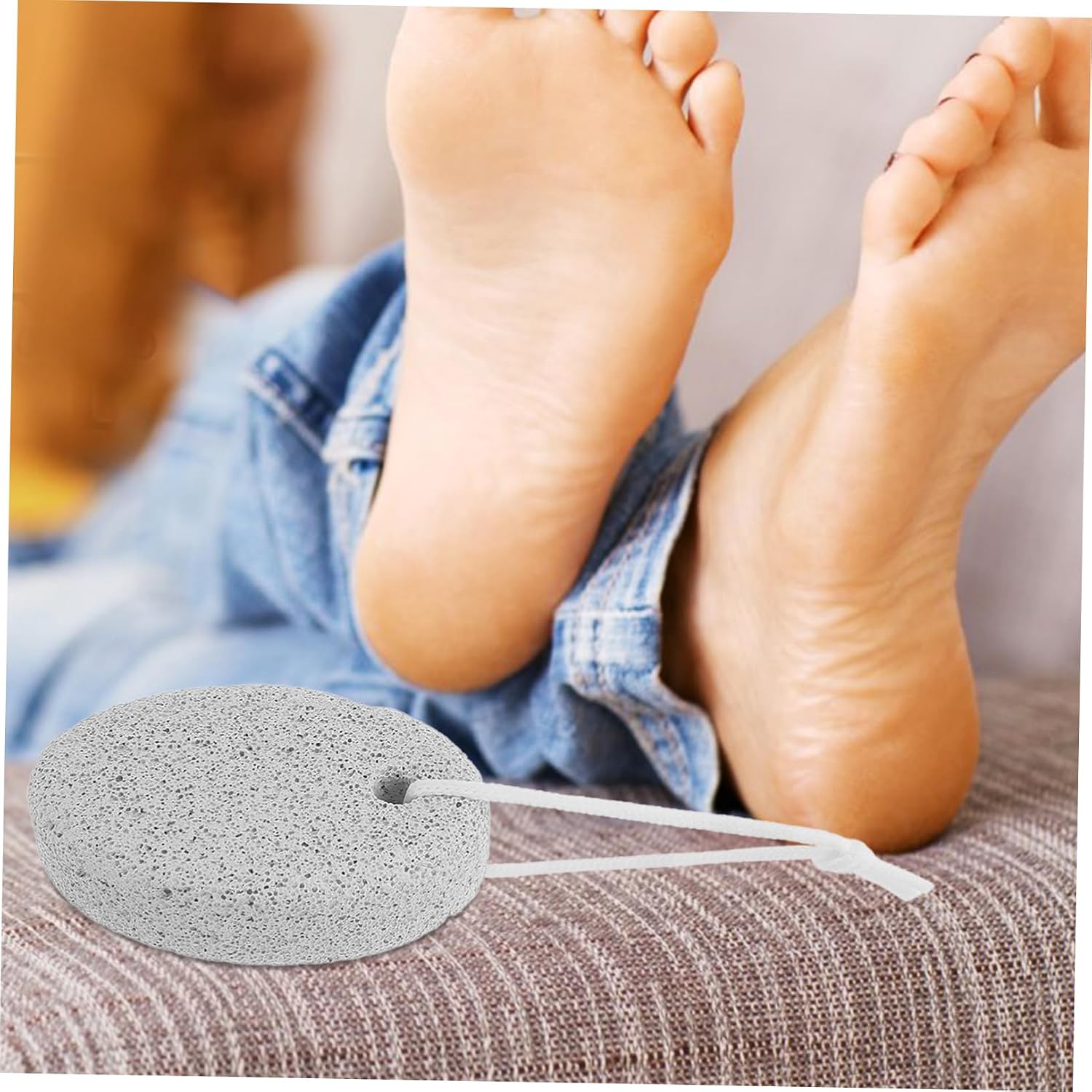 8pcs Oval Pumice Stones for Callus Removal and Foot Care Foot Grinding Tool for Smooth Skin Lightweight Exfoliating Rasp for Dead Skin and Pedicure